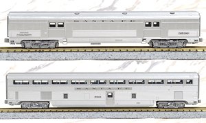 AT & SF El Capitan Additional Two Car Set (Add-on 2-Car Set) (Model Train)