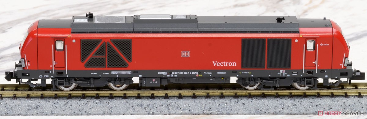 Diesel Vectron DB 247 906 `Grischan` (BR247 Vectron DE/DB-Cargo 赤) ★外国形モデル (鉄道模型) 商品画像2