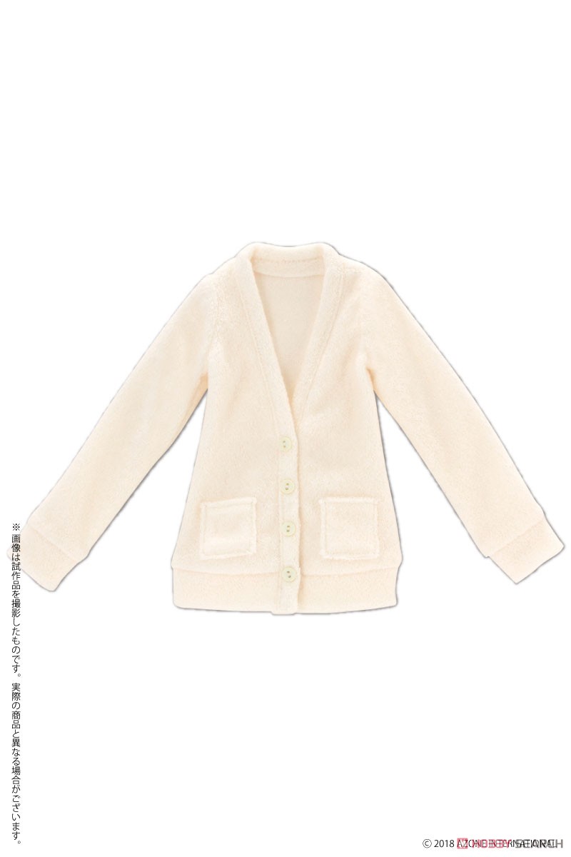 AZO2 Marshmallow Touch Cardigan (Cream) (Fashion Doll) Item picture1
