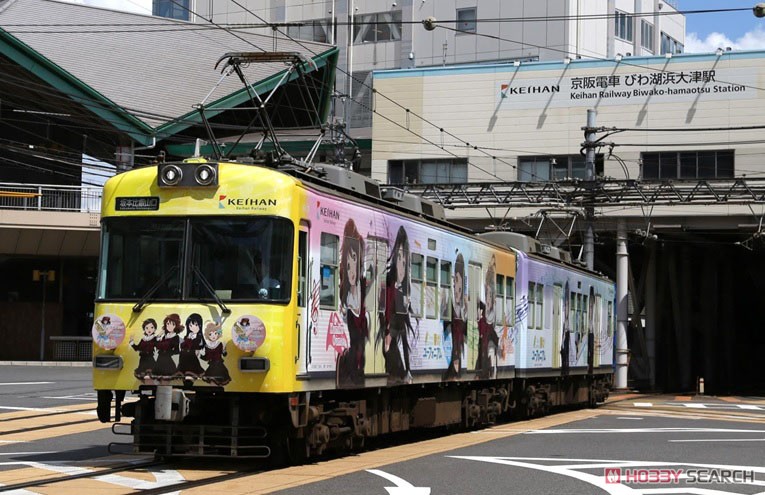 鉄道コレクション 京阪電車大津線 600形 4次車 「響け！ユーフォニアム」 ラッピング電車2018 (2両セット) (鉄道模型) その他の画像1