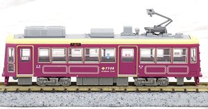 鉄道コレクション 東京都交通局 7700形 (えんじ) (鉄道模型)