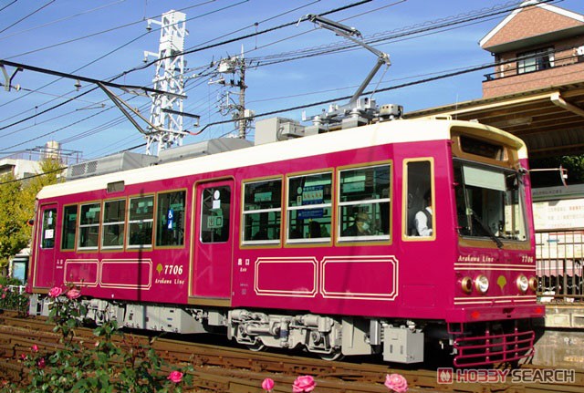 鉄道コレクション 東京都交通局 7700形 (えんじ) (鉄道模型) その他の画像1