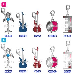BanG Dream! Girls Band Party! Charm Collection Roselia (Set of 10) (Anime Toy)
