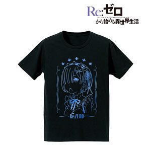 Re: Life in a Different World from Zero Foil Print T-shirt (Rem) Ladies L (Anime Toy)