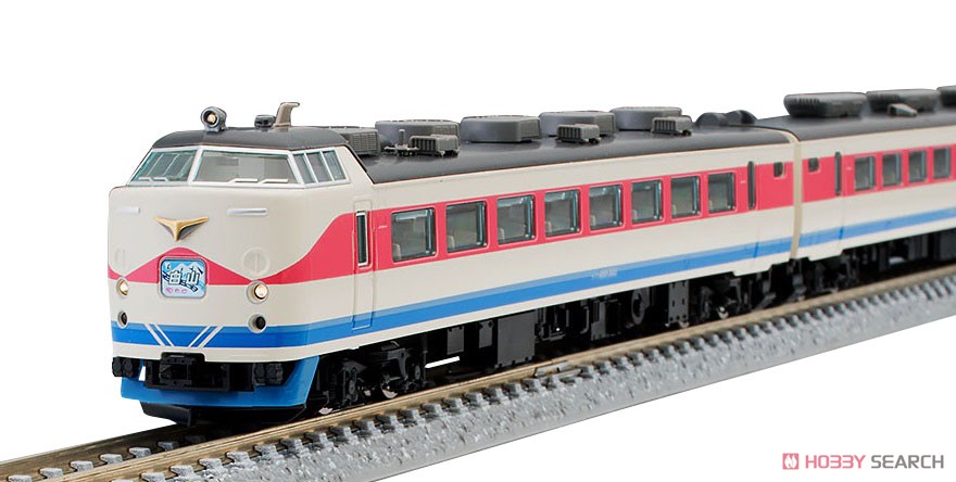 JR 489系特急電車 (白山) 基本セットB (基本・5両セット) (鉄道模型) 商品画像1