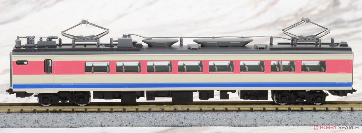 JR 489系特急電車 (白山) 増結セットB (増結・4両セット) (鉄道模型) 商品画像6