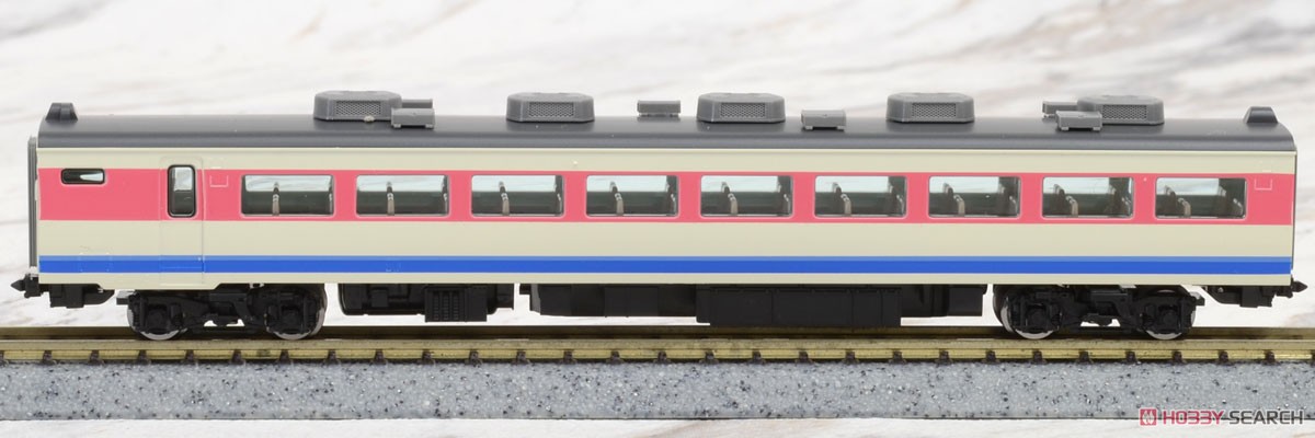 JR 489系特急電車 (白山) 増結セットB (増結・4両セット) (鉄道模型) 商品画像7