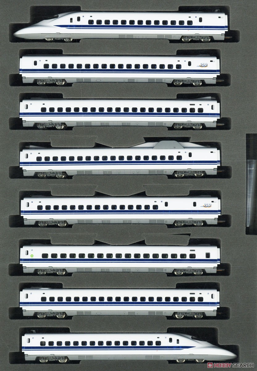 JR 700-0系 東海道・山陽新幹線 (のぞみ) 基本セット (基本・8両セット) (鉄道模型) 商品画像3