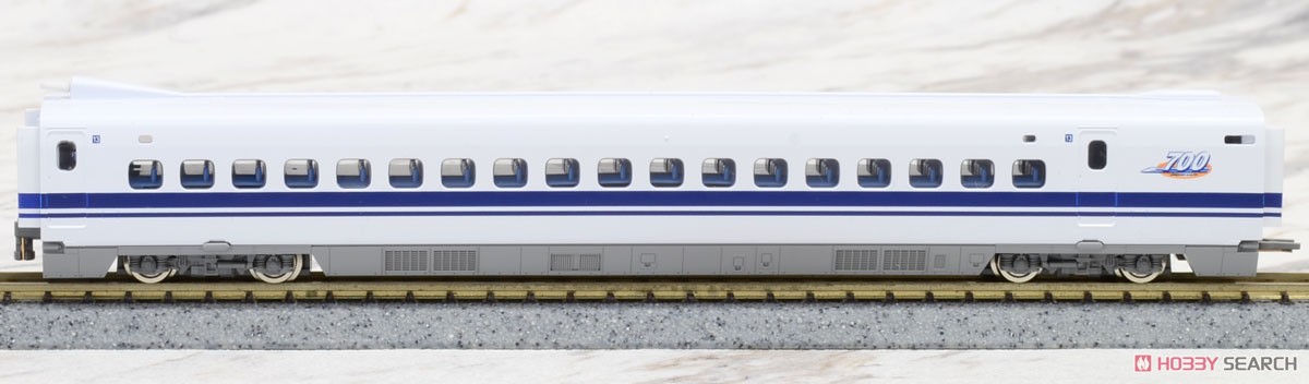 JR 700-0系 東海道・山陽新幹線 (のぞみ) 増結セット (増結・8両セット) (鉄道模型) 商品画像11