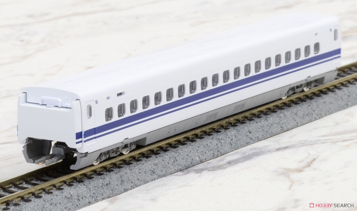 JR 700-0系 東海道・山陽新幹線 (のぞみ) 増結セット (増結・8両セット) (鉄道模型) 商品画像5