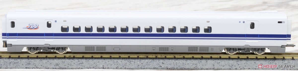 JR 700-0系 東海道・山陽新幹線 (のぞみ) 増結セット (増結・8両セット) (鉄道模型) 商品画像9