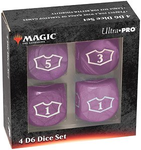 MTG Deluxe Loyalty Dice Black (Card Supplies)