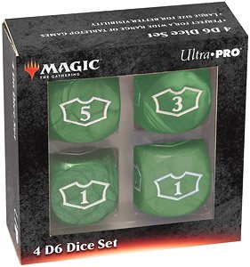 MTG Deluxe Loyalty Dice Green (Card Supplies)