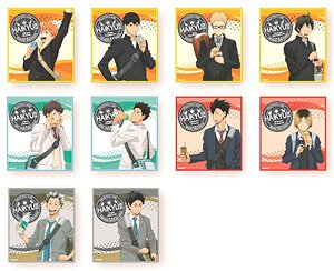 Haikyu!! Colorful Framed Mini Colored Paper Collection (Set of 10) (Anime Toy)