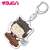[Angel of Death] Nekomens Acrylic Key Ring Gray (Anime Toy) Item picture1