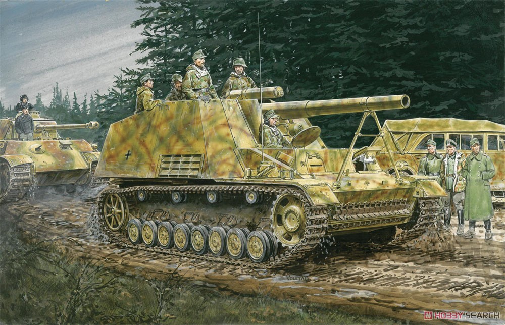 WW.II ドイツ軍 Sd.Kfz.165 フンメル 初期生産型/後期生産型 (2 in 1) (プラモデル) その他の画像2