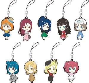 Love Live! Sunshine!! Rubber Strap Collection Original Spring Clothes (Set of 9) (Anime Toy)