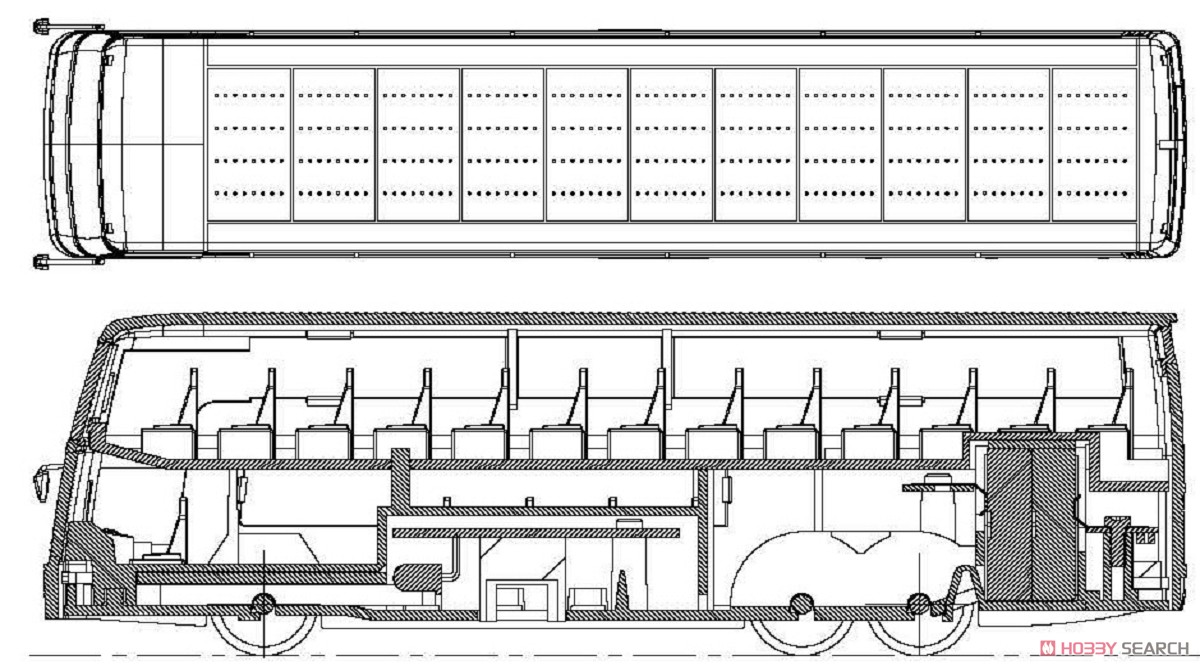 バスシリーズ エアロキング 「WILLER EXPRESS」 (鉄道模型) その他の画像2