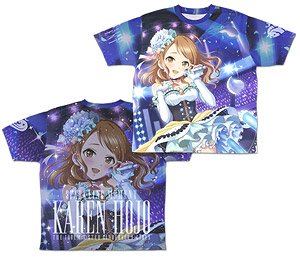 アイドルマスター シンデレラガールズ 煌めきのひととき 北条加蓮 両面フルグラフィックTシャツ XL (キャラクターグッズ)