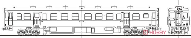 16番(HO) 国鉄 キハ52 0番代 (1～56) 気動車 (組立キット) (鉄道模型) その他の画像1