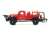 Dodge WDX Power Wagon Brush Breaker 1946 Red/Black (Diecast Car) Item picture2