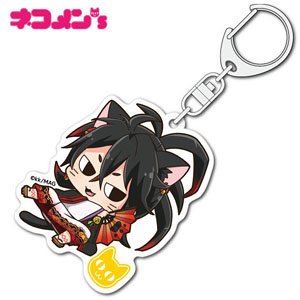 [Donten ni Warau] Nekomens Acrylic Key Ring Tenka (Anime Toy)