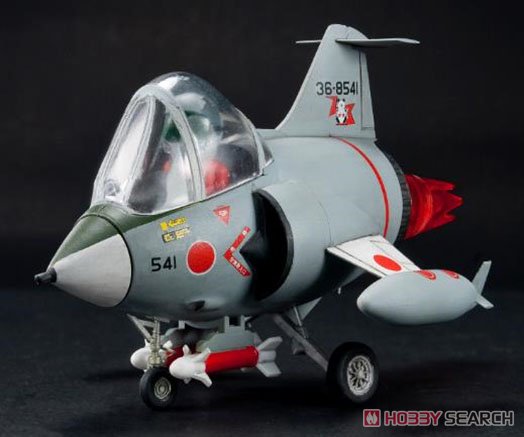 デフォルメ飛行機 航空自衛隊 F-104J 「栄光」 (プラモデル) 商品画像1