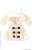 Picco D Usagi-san Coat (Obitsu 11 Wearable) (Off White) (Fashion Doll) Item picture1