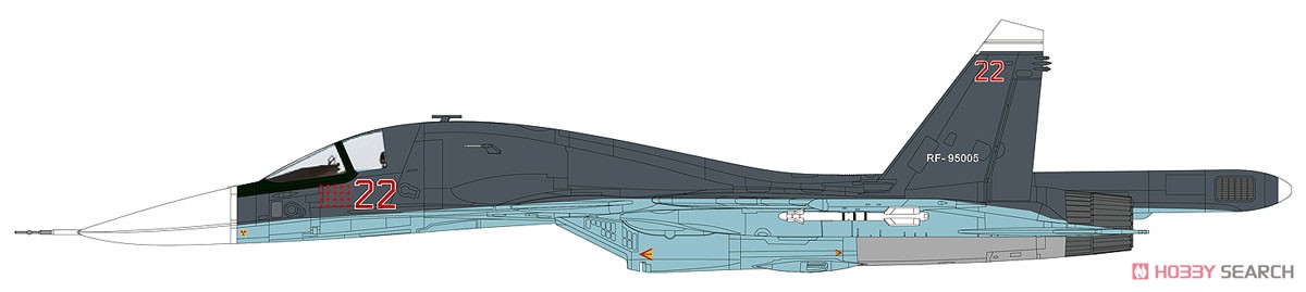 Su-34 フルバック 95005 `ロシア連邦航空宇宙軍 シリア 2015` (完成品飛行機) その他の画像1