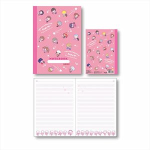 B5 Notebook The Idolm@ster Side M Design Produced by Sanrio/B (Scattered) (Anime Toy)