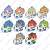 Inazuma Eleven Pitacole Rubber Strap Vol.2 (Set of 10) (Anime Toy) Item picture1