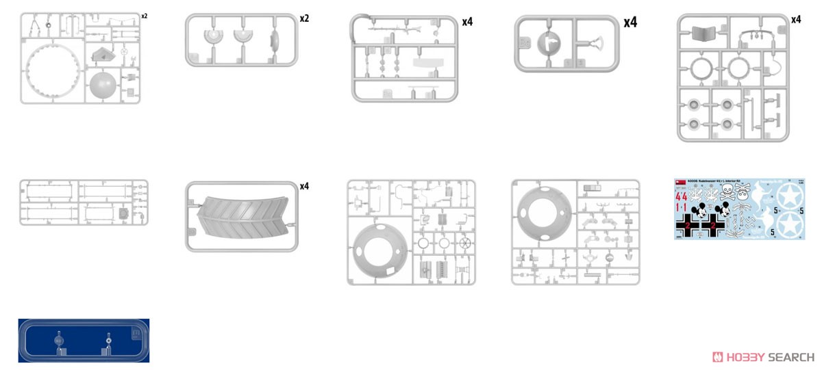 Kugelpanzer41(r). Interior Kit (Plastic model) その他の画像1