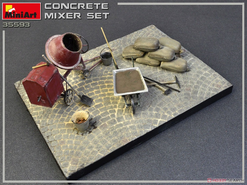 Concrete Mixer Set (Plastic model) その他の画像3