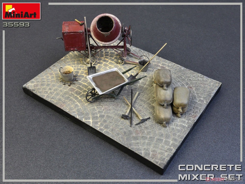 Concrete Mixer Set (Plastic model) その他の画像4
