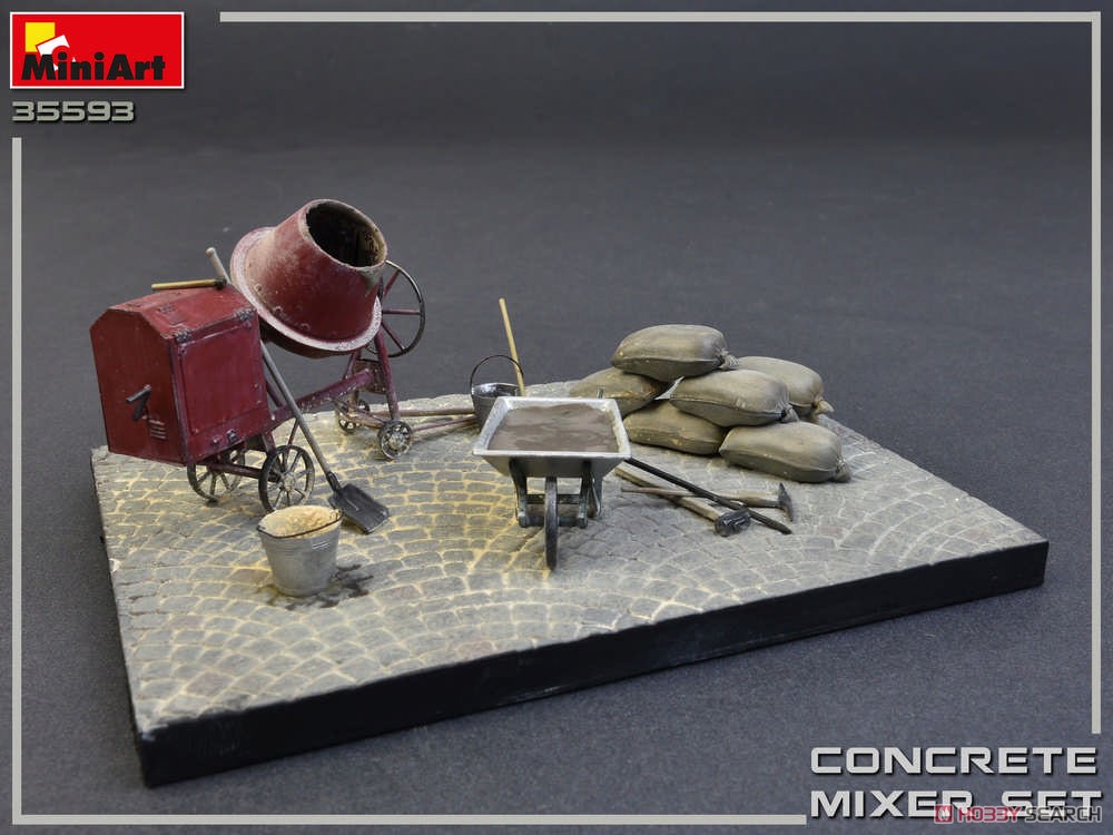 Concrete Mixer Set (Plastic model) その他の画像6