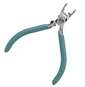 Edge Nipper 45 Degrees (Green Color) (Hobby Tool)