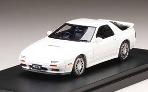 マツダ RX-7 (FC3S) GT-X クリスタルホワイト (ミニカー)