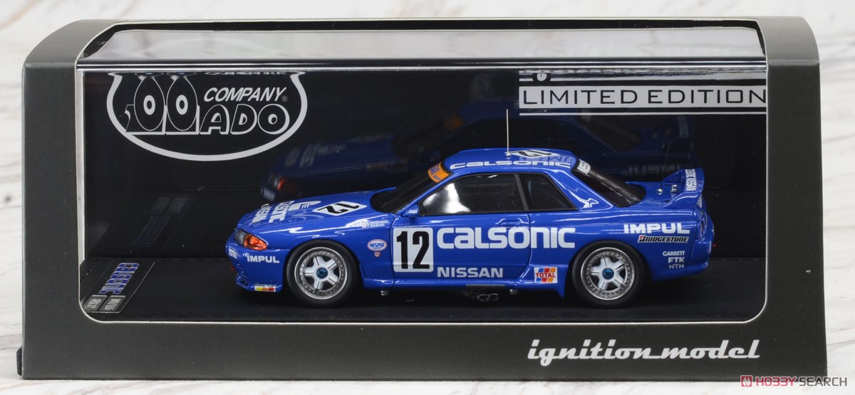 CALSONIC SKYLINE (#12) 1990 JTC (ミニカー) パッケージ2