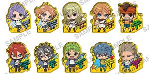 Inazuma Eleven Clear Clip Badge Vol.2 (Set of 10) (Anime Toy)