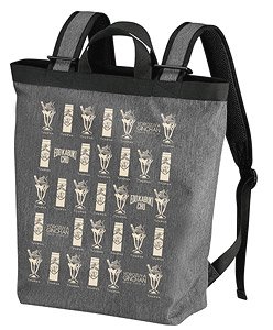 銀魂 糖分だらけの2wayバックパック HEATHER CHARCOAL (キャラクターグッズ)