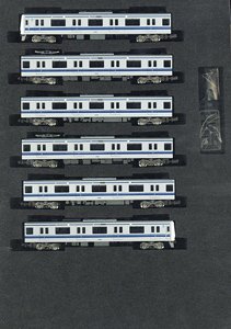 Seibu Series 6000 Aluminum Body (6156 Formation/Updated Car) Standard Six Car Formation Set (w/Motor) (Basic 6-Car Set) (Pre-colored Completed) (Model Train)