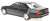 AMGメルセデス CL600 7.0 クーペ ブラック (ミニカー) 商品画像2