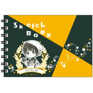 Hetalia World Stars Mini Zuan Sketchbook Japan (Anime Toy) - HobbySearch  Anime Goods Store