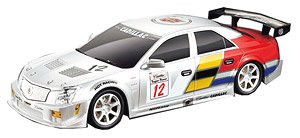 1/24 RCカー キャデラック CTS-V レース仕様 27MHz (シルバー) (ラジコン)