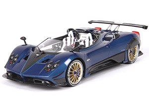 パガーニ バルケッタ 2018 Carbon fiber Blue Horacio Pagani (ケース無し) (ミニカー)