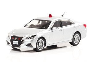 Toyota Crown Athlete (GRS214) Metropolitan Police Department Expressway Traffic Police Unit Vehicle (Unmarked Patrol Car Silver) (Diecast Car)