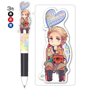 [Hetalia World Stars] 3 Color Ballpoint Pen German (Anime Toy)