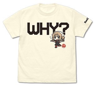 Kantai Collection T-Shirts Why? Michishio Sanma Mode T-Shirts Vanilla White S (Anime Toy)