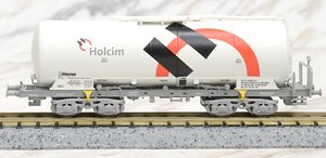 Silo Tank Freight Car Holcim (Model Train)