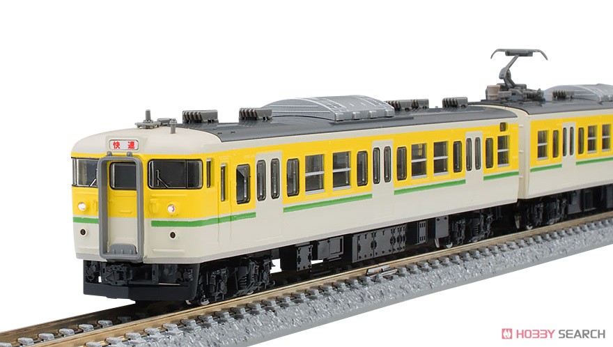 JR 115-1000系 近郊電車 (弥彦色) セット (3両セット) (鉄道模型) 商品画像2